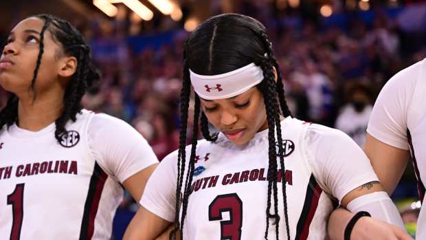 South Carolina players at the national title