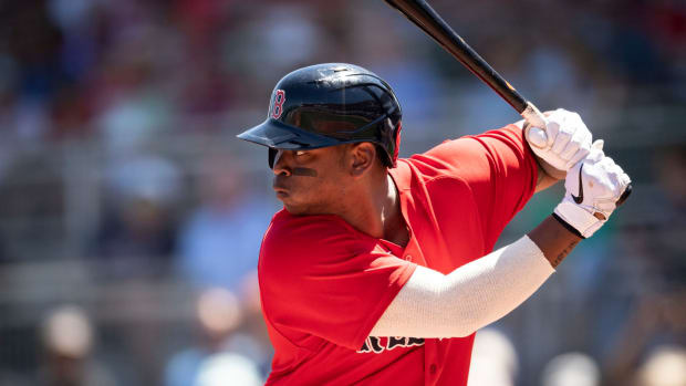 Boston Red Sox third baseman Rafael Devers.