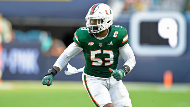 Zach McCloud of the Hurricanes.