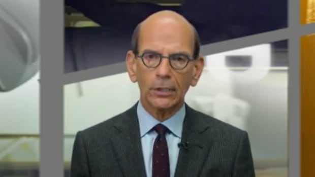 Paul Finebaum explains why Clemson will lose on First Take. He believes Big Ten football teams will compete for the College Football Playoff in 2017.