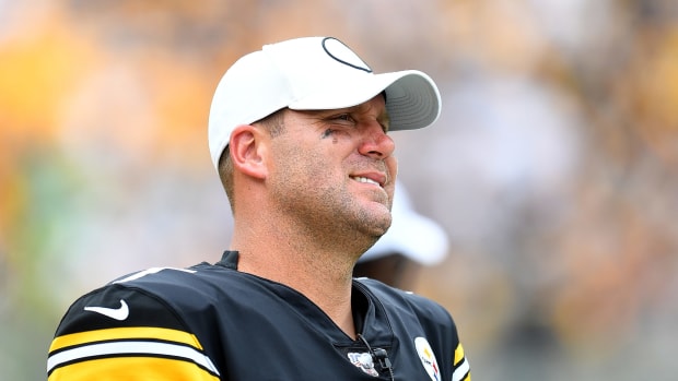 Pittsburgh Steelers quarterback Ben Roethlisberger in Week 2 loss.