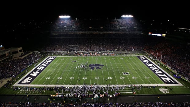 A general view of Kansas State's football field.