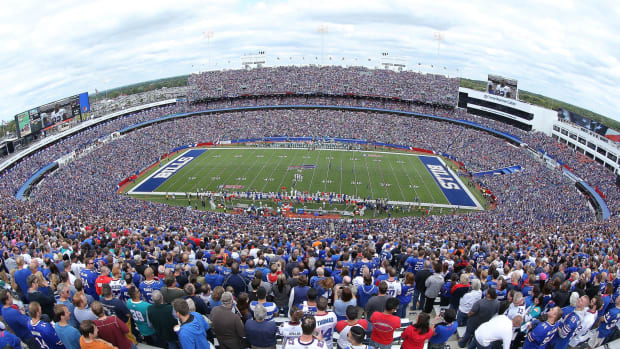 A general view of the Buffalo Bills stadium.