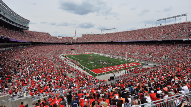 A general view of Ohio State's stadium.