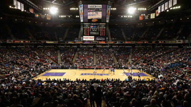 A general view of the Sacramento Kings arena.