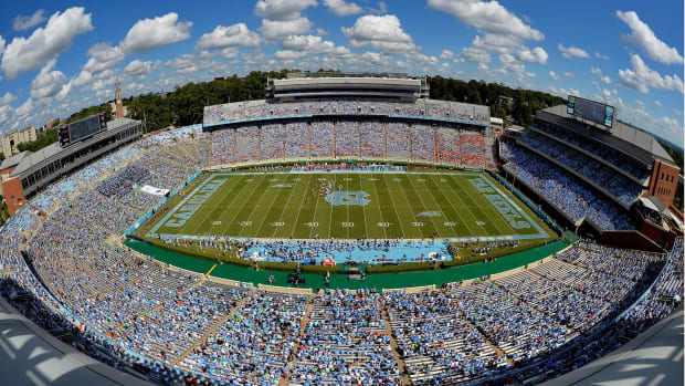 A general view of UNC's football stadium.