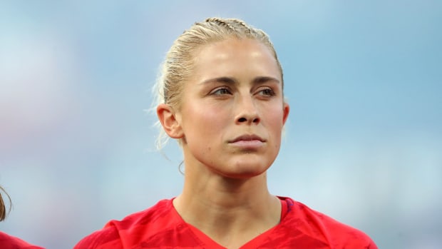Abby Dahlkemper before she plays for the United States.