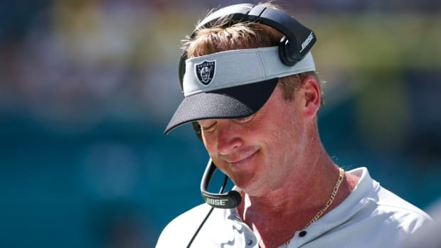 jon gruden is getting crushed for what he admitted last night