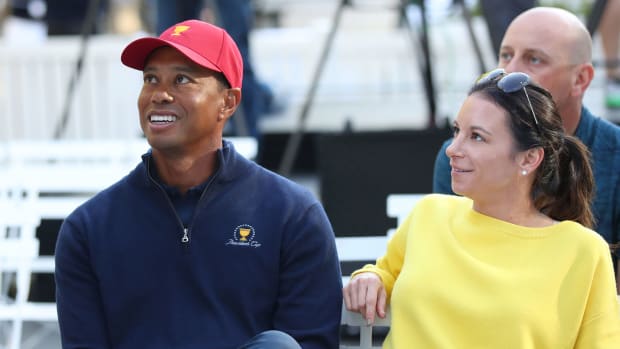 tiger woods and his longtime girlfriend erica herman