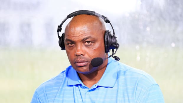 Charles Barkley during The Match.