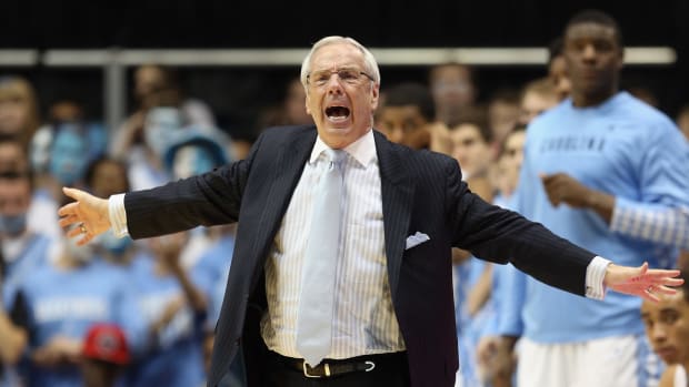 Roy Williams reacting during a game.