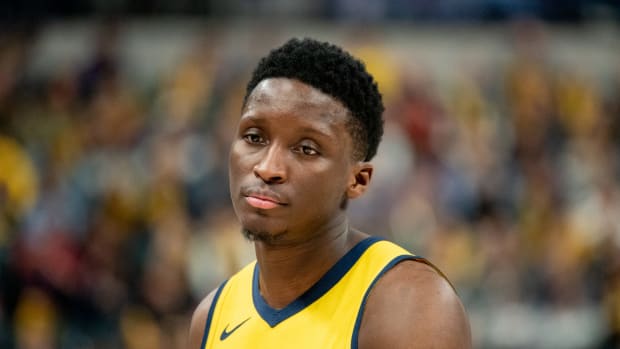 indiana pacers guard victor oladipo during a game