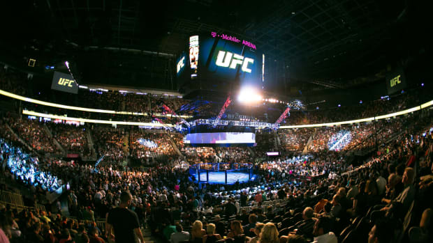 A general photo of a UFC event.