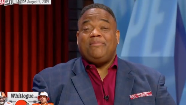 Jason Whitlock ranting on Baker Mayfield of the Cleveland Browns.