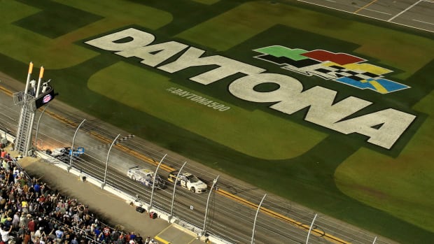 Daytona 500 on Monday evening following the crash.