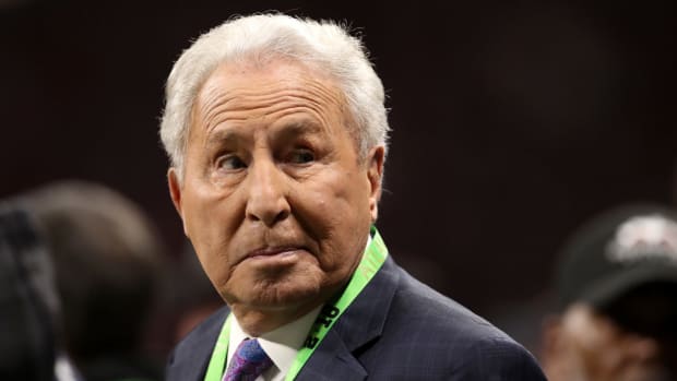 Lee Corso ahead of the national title game.