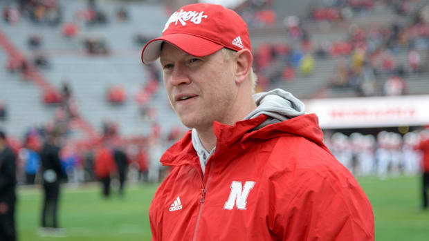 Nebraska head football coach Scott Frost.