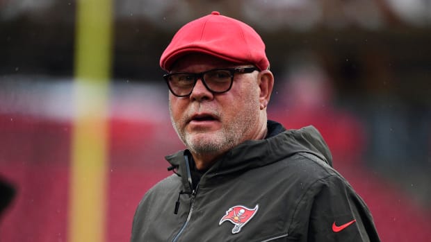Tampa Bay Buccaneers head coach Bruce Arians before a game.