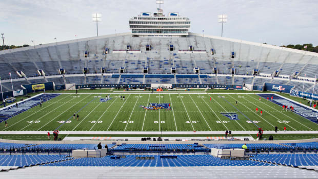 Memphis football stadium the Liberty Bowl.