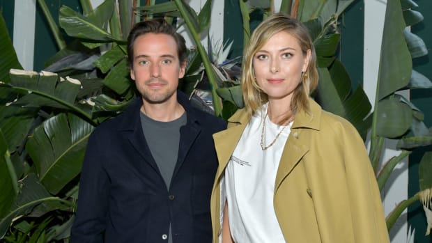 Maria Sharapova and boyfriend Alexander Gilkes at an event in Los Angeles.