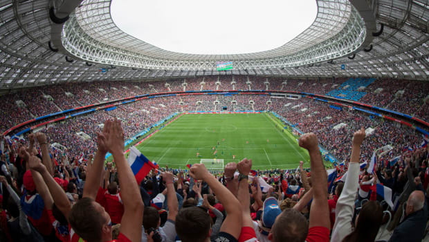 World Cup stadium.