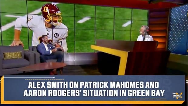 Alex Smith speaks with Colin Cowherd about the Aaron Rodgers - Green Bay Packers situation.