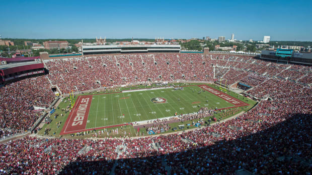 A general view of Florida State's football field.