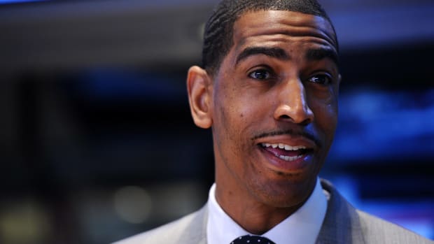 A closeup of Kevin Ollie