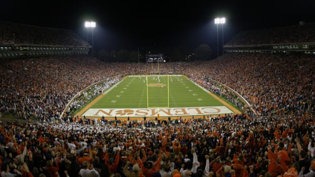 A general view of the stadium as the Clemson Tigers take on the Florida State Seminoles.