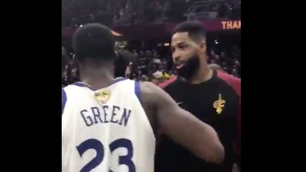 Draymond Green disses Tristan Thompson after the NBA Finals.