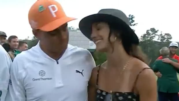 Rickie Fowler and Allison Stokke.