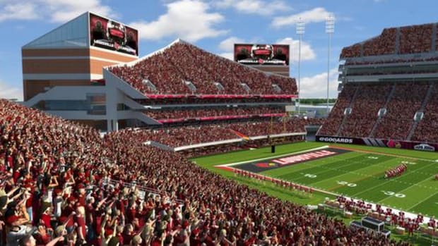 Louisville stadium expansion plan.