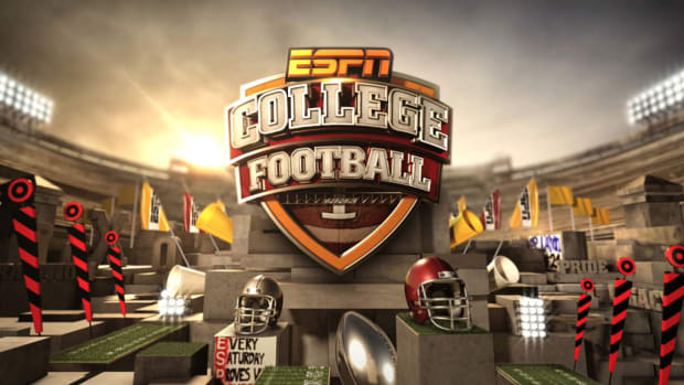 ESPN college football logo.