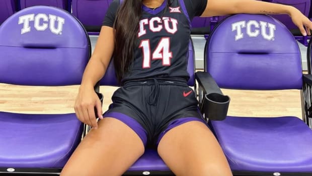 TCU women's college basketball player Bella Cravens.