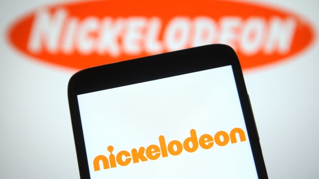 A Nickelodeon (Nick) logo is seen on a smartphone (Photo Illustration by Pavlo Gonchar/SOPA Images/LightRocket via Getty Images)