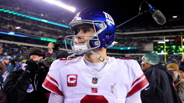 Giants quarterback Daniel Jones.