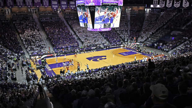 A general view of Kansas State's Bramlage Coliseum.