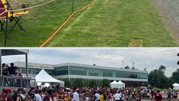 Photos Show Drastic Difference In Commanders Training Camp Fan