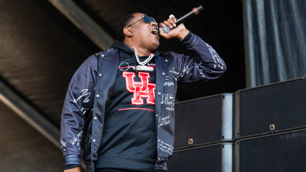 HOUSTON, TEXAS - NOVEMBER 05: Master P performs during 2021 Astroworld Festival at NRG Park on November 05, 2021 in Houston, Texas. (Photo by Erika Goldring/WireImage)