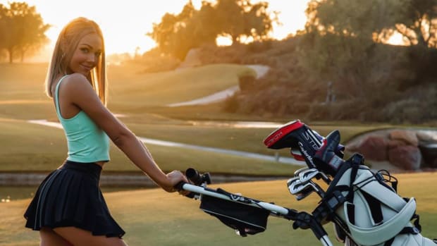 Claire Fogle, the golfer named the "Next Paige Spiranac."