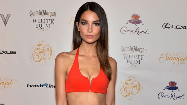 MIAMI BEACH, FL - FEBRUARY 19: Model Lily Aldridge attends Club SI Swimsuit at LIV Nightclub hosted by Sports Illustrated at Fontainebleau Miami on February 19, 2014 in Miami Beach, Florida. (Photo by Frazer Harrison/Getty Images for Sports Illustrated)