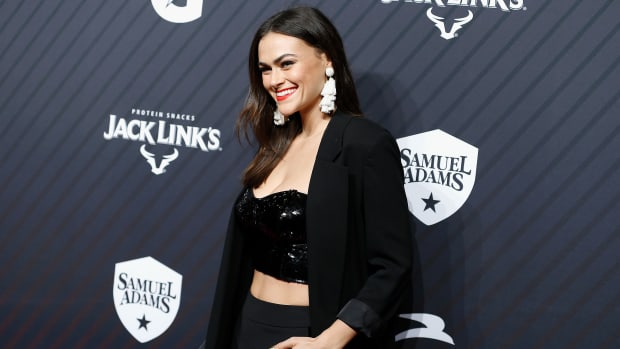 NEW YORK, NY - DECEMBER 05:  Myla Dalbesio attends 2017 Sports Illustrated Sportsperson of the Year Awards at Barclays Center on December 5, 2017 in New York City.  (Photo by John Lamparski/WireImage)