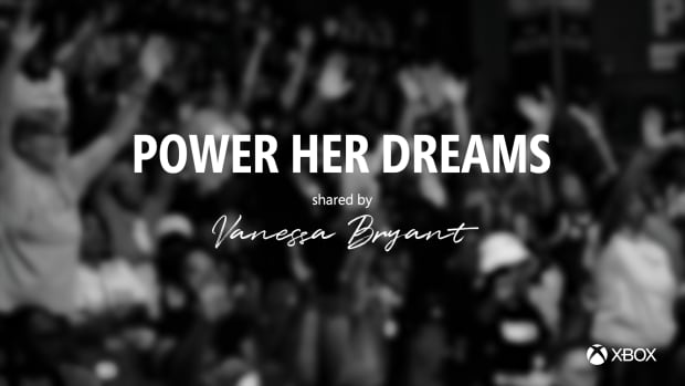 Power Her Dreams initiative narrated by Vanessa Bryant.