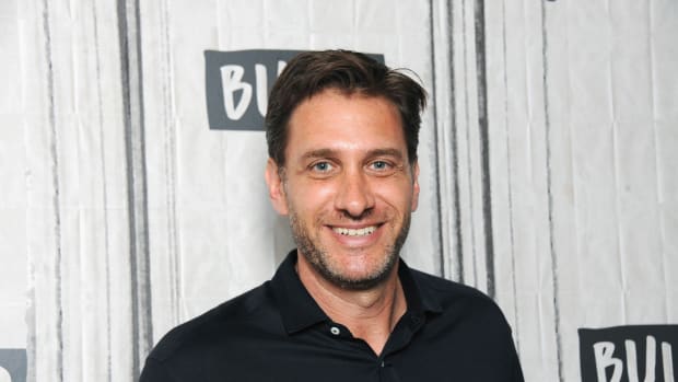NEW YORK, NY - JUNE 14:  TV/Radio Host Mike Greenberg  attends Build to discuss his partnership with Dove Men + Care and the new film 'There To Care' at Build Studio on June 14, 2017 in New York City.  (Photo by Desiree Navarro/WireImage)