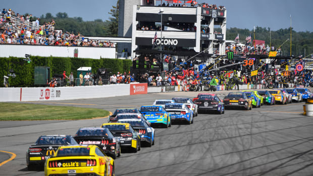 NASCAR Cup Series at Pocono on Sunday afternoon in Pennsylvania.