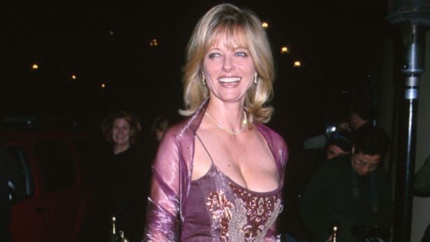 Cheryl Tiegs in Beverly Hills, California for an event.