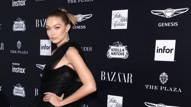 Gigi Hadid attends the 2018 Harper's Bazaar ICONS Party in New York City.