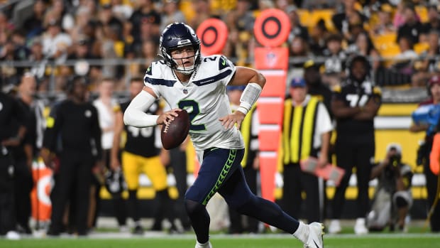 Seahawks QB Drew Lock responds to viral US Open tweet