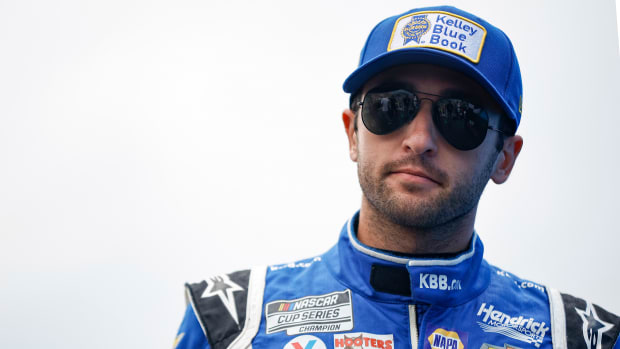 NASCAR driver Chase Elliott wins the Cup Series title at Watkins Glen International in New York