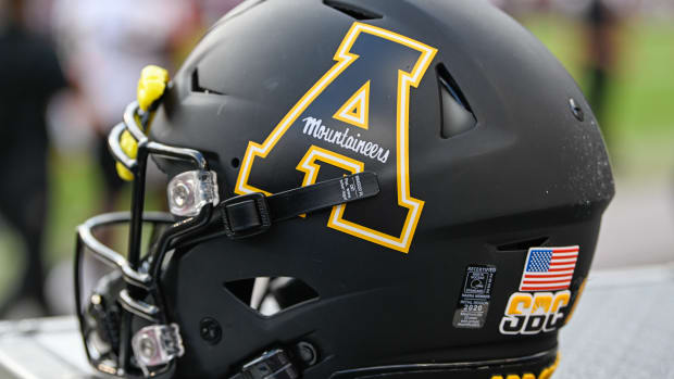 App State helmet (Photo by Ken Murray/Icon Sportswire via Getty Images)